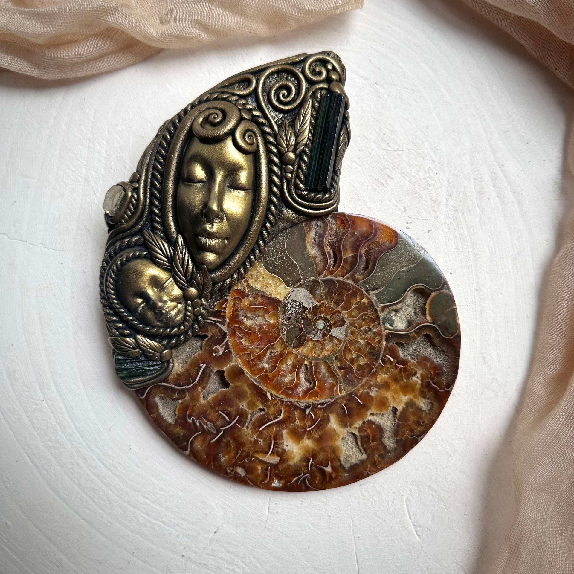 Goddess Meditation enhancement tool / Goddess Statue - FairyGardenGlow