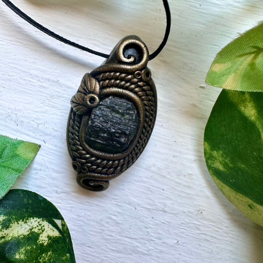 Moldavite Necklace - FairyGardenGlow