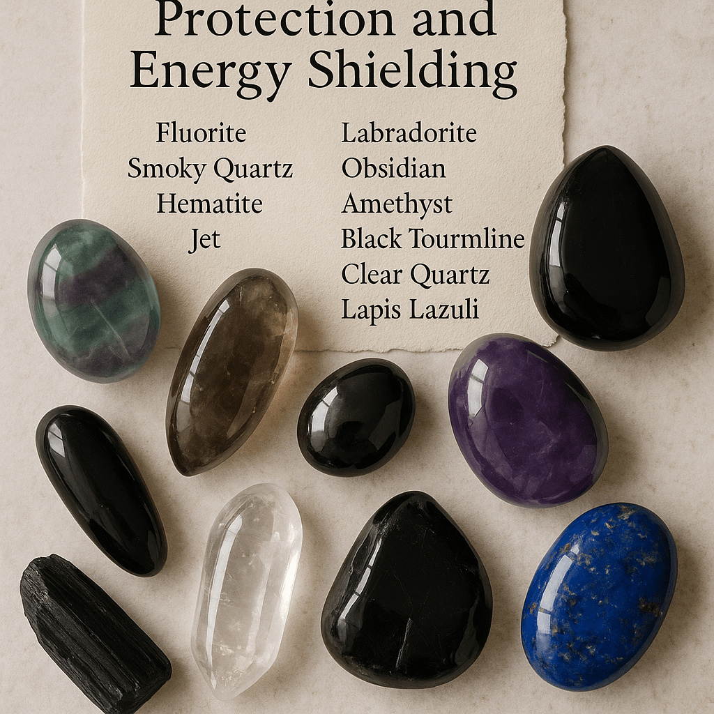 Top 10 Crystals for Protection and Energy Shielding - FairyGardenGlow