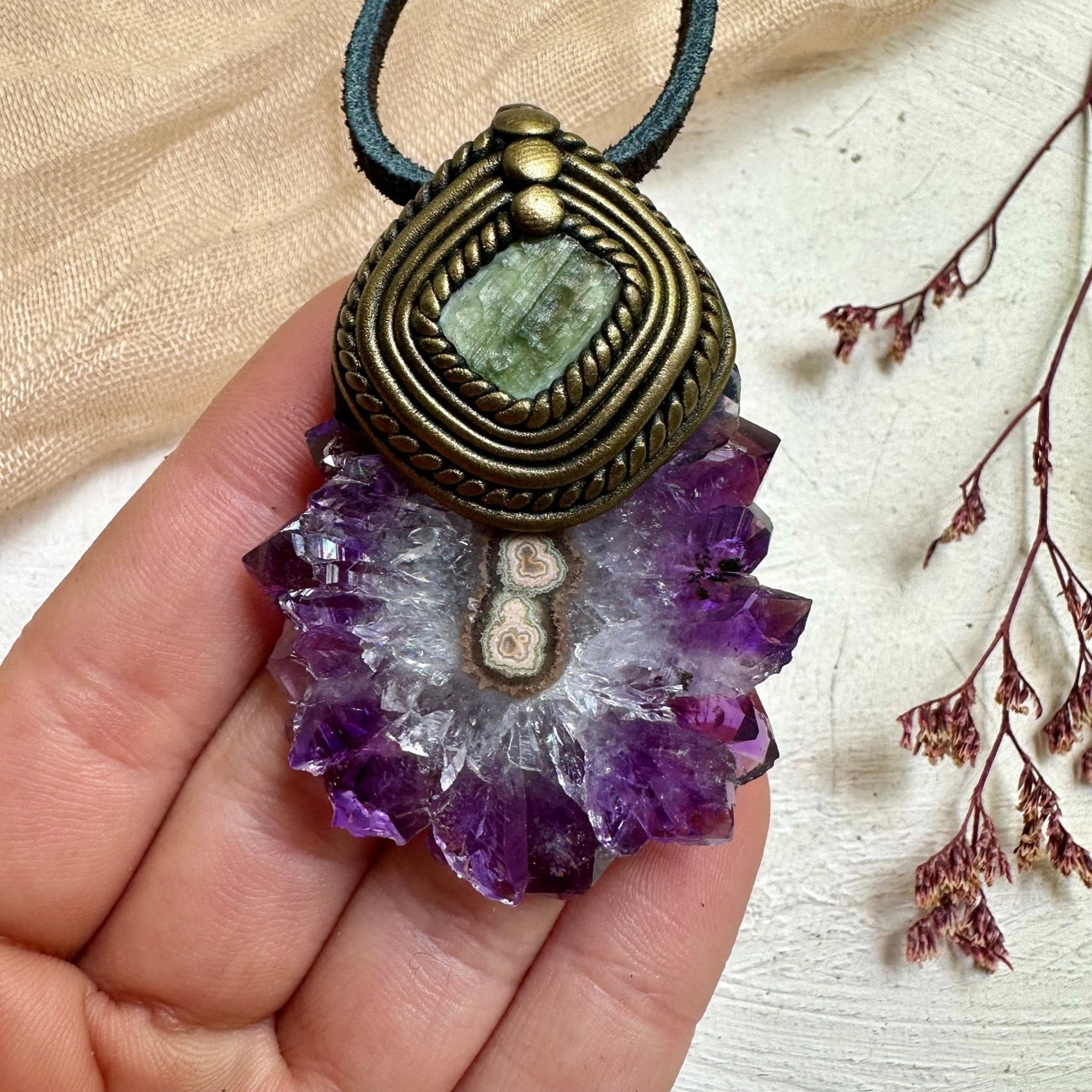 Amethyst Stalactite: A Rare and Powerful Flower of the Crystal World - FairyGardenGlow