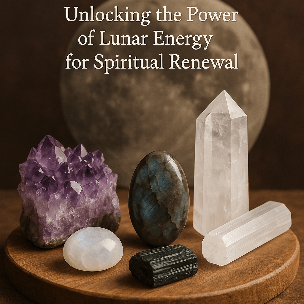 How to Cleanse and Charge Your Crystals Under the Full Moon - FairyGardenGlow