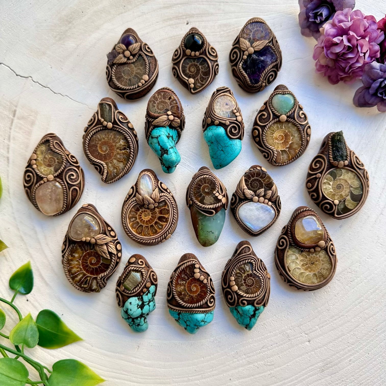 Handcrafted Fossil Jewelry for Protection, Balance & Spiritual Growth.