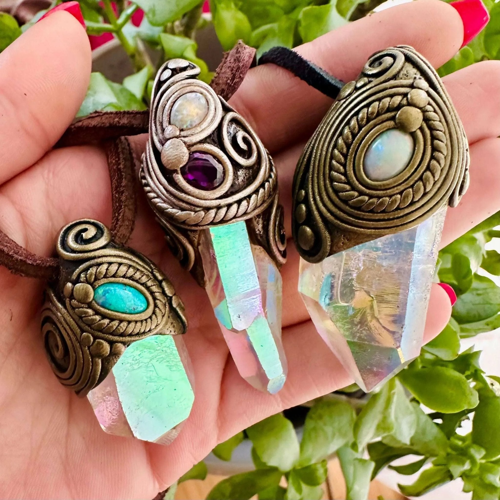 Crystal Necklaces - FairyGardenGlow