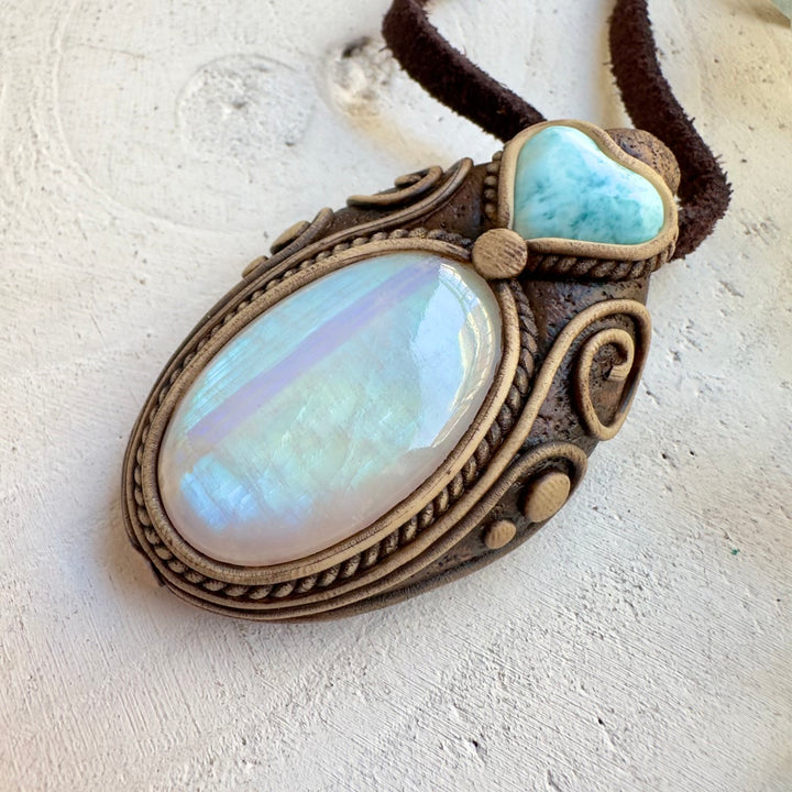 Handmade boho gemstone jewelry for intuition and emotional healing