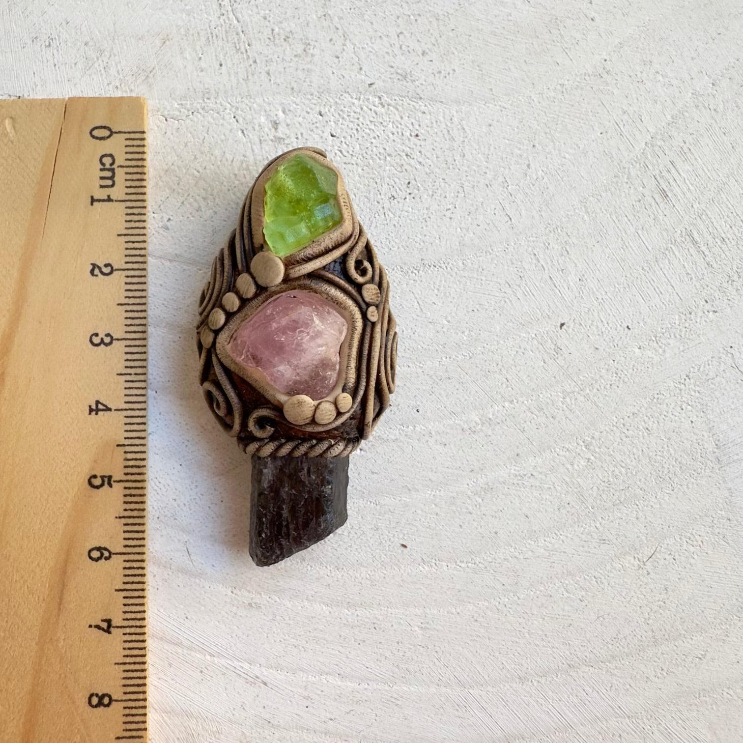 Raw gemstone jewelry for heart healing energy and energy work