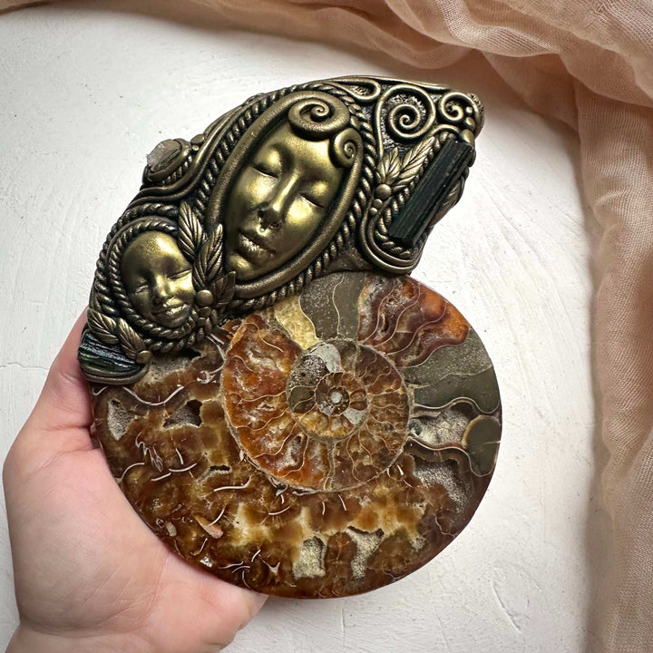 Goddess Meditation enhancement tool / Goddess Statue - FairyGardenGlow