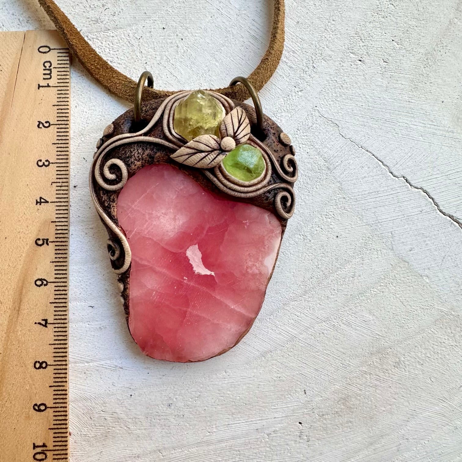 Metaphysical jewelry for heart chakra healing and manifestation