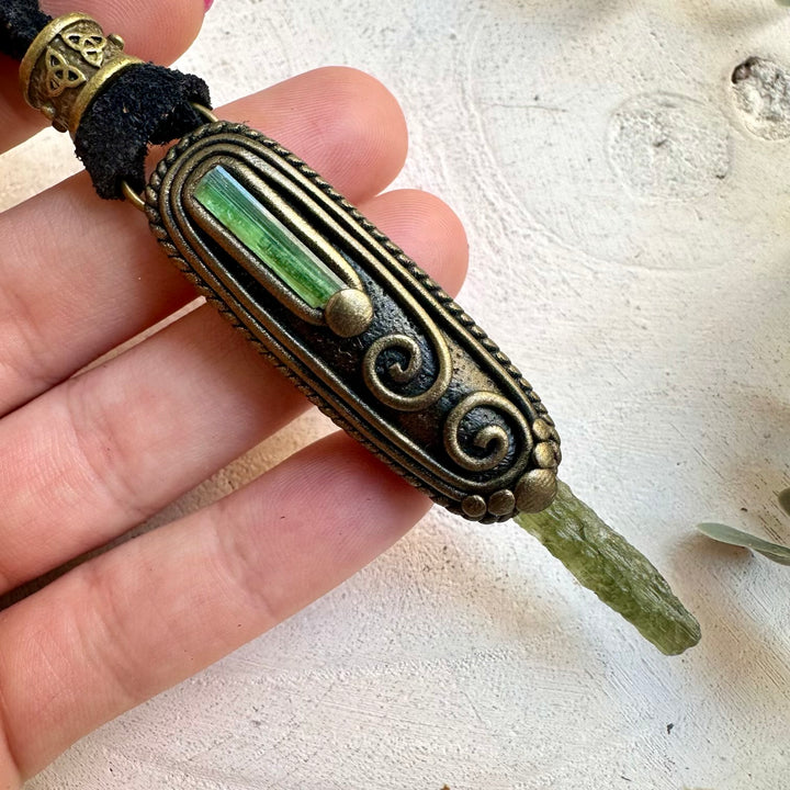 Metaphysical jewelry for transformation and heart healing