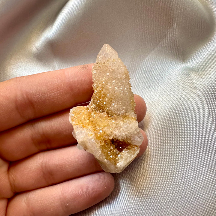 Spirit Quartz Cluster - Spirit Quartz Specimen - FairyGardenGlow