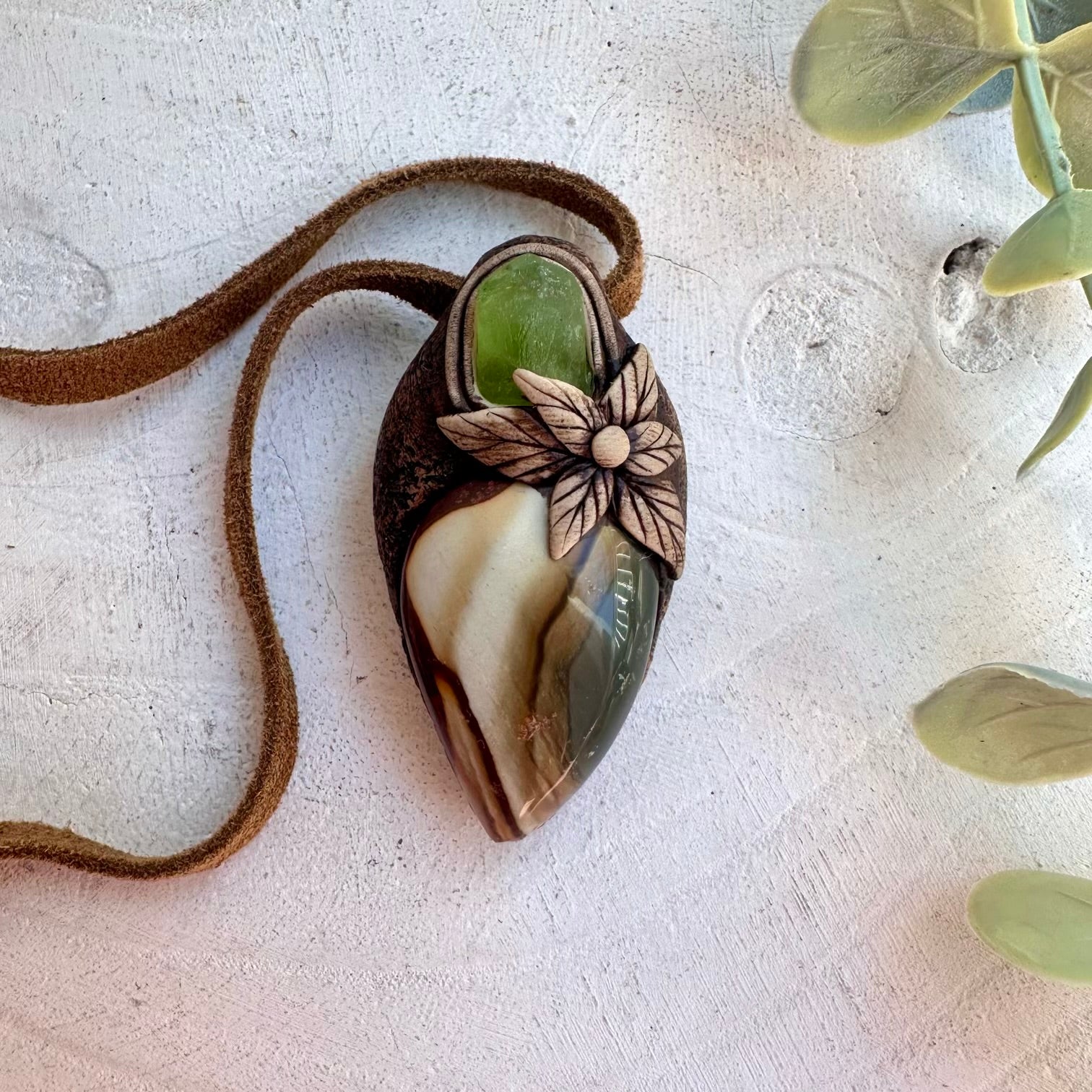Handmade healing stone jewelry inspired by earth energy