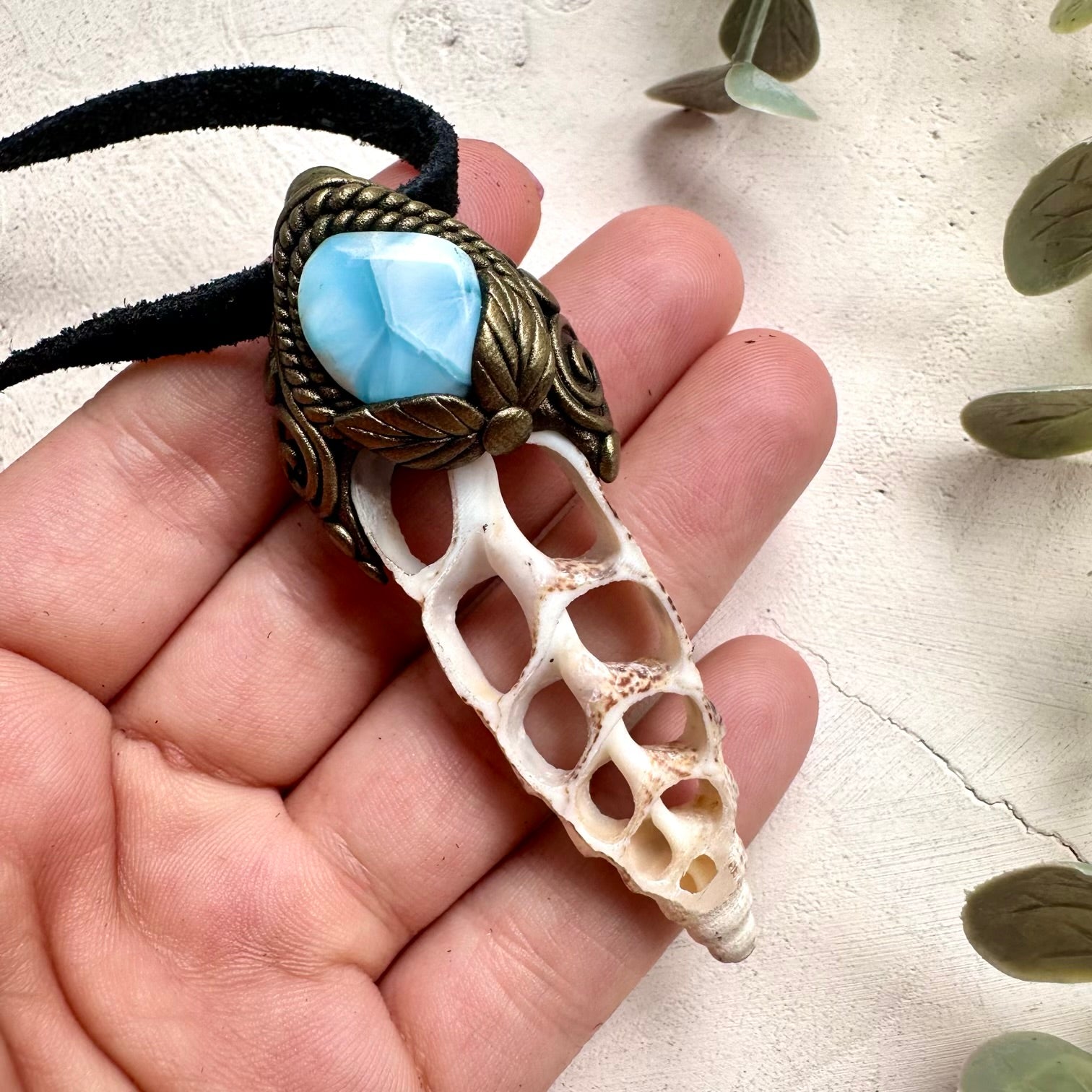 Healing stone jewelry inspired by ocean serenity