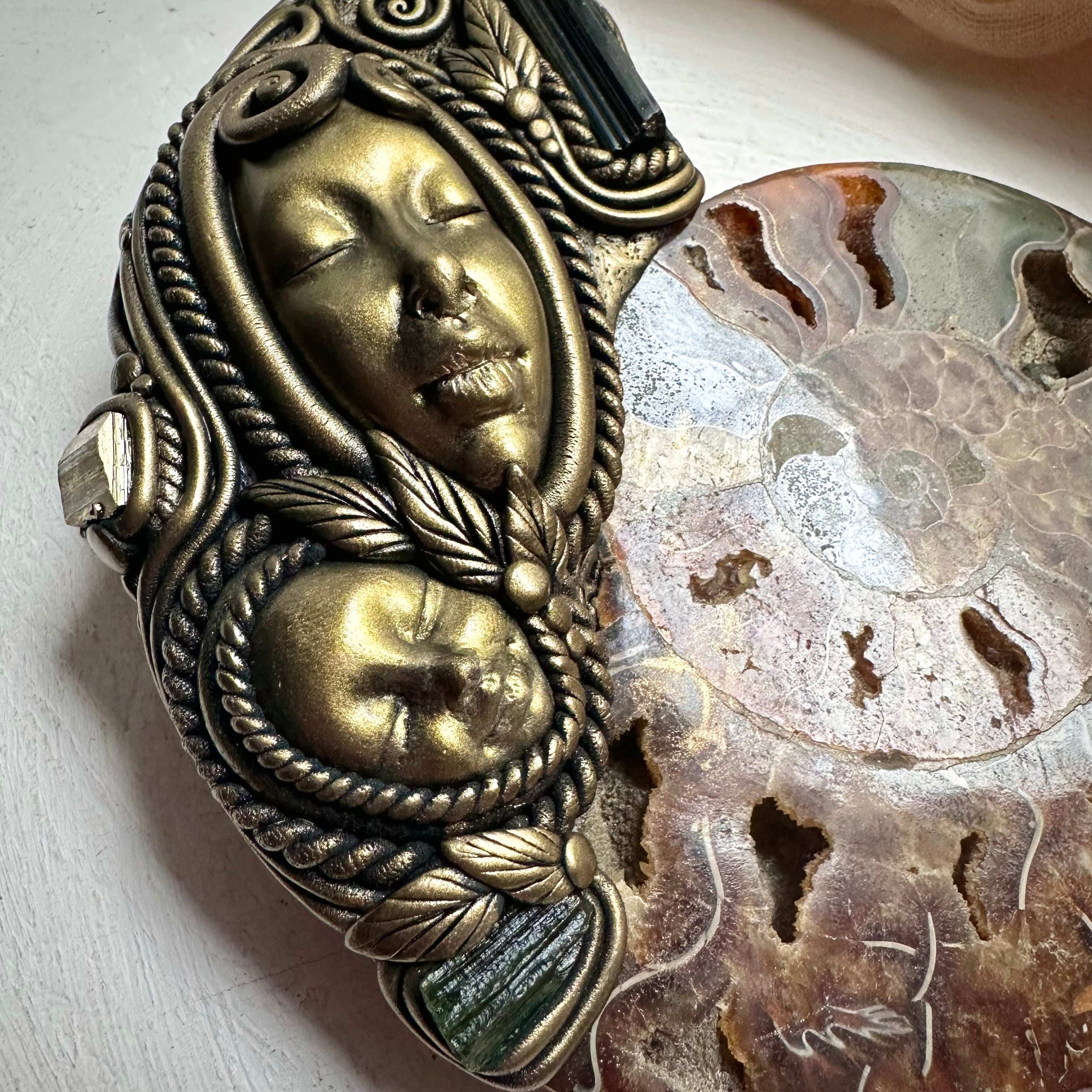 Goddess Meditation enhancement tool / Goddess Statue - FairyGardenGlow