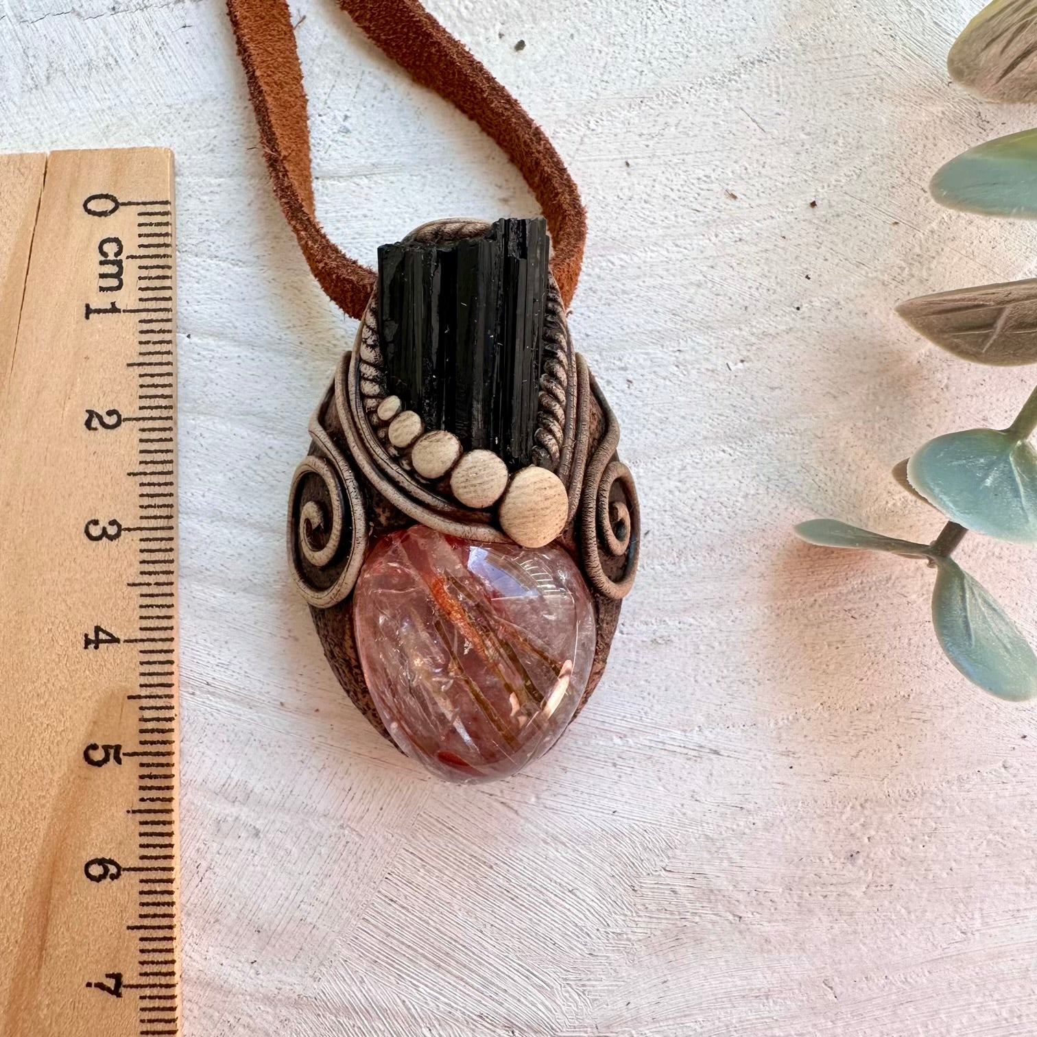 Raw crystal jewelry for energetic shielding and vitality