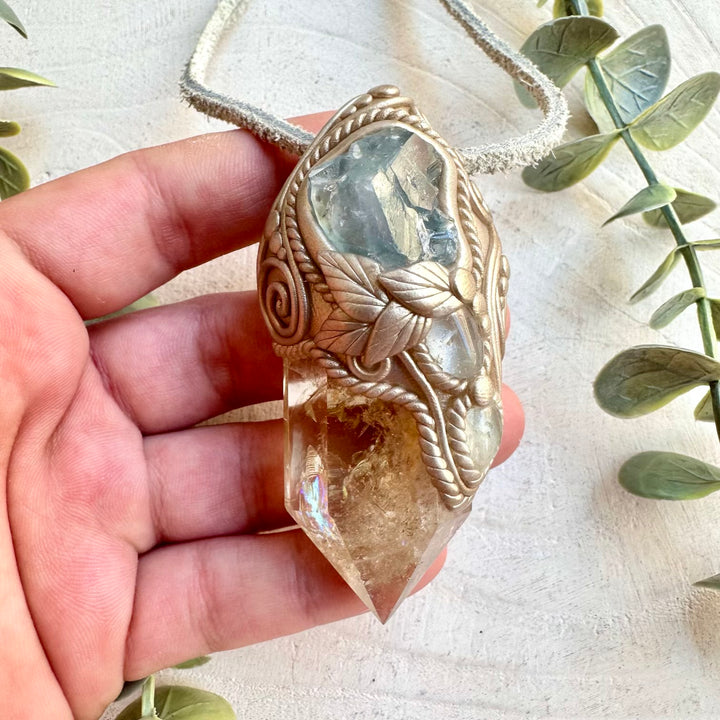 Crystal healing tool for chakra balancing meditation and focus