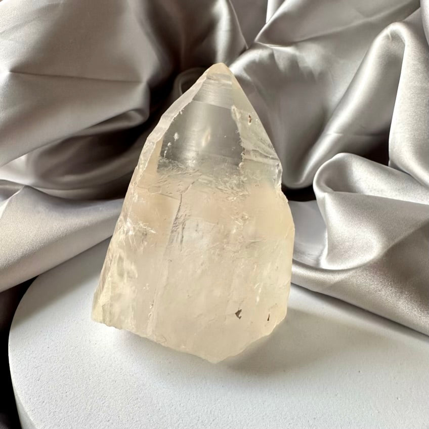Lemurian Seed Quartz Natural Point / Tower - FairyGardenGlow