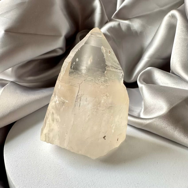 Lemurian Seed Quartz Natural Point / Tower - FairyGardenGlow