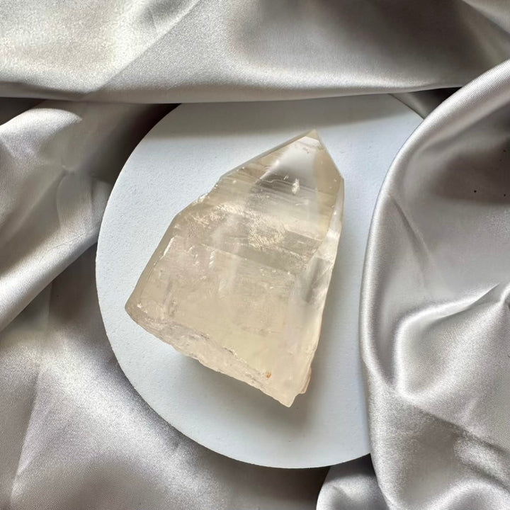 Lemurian Seed Quartz Natural Point / Tower - FairyGardenGlow