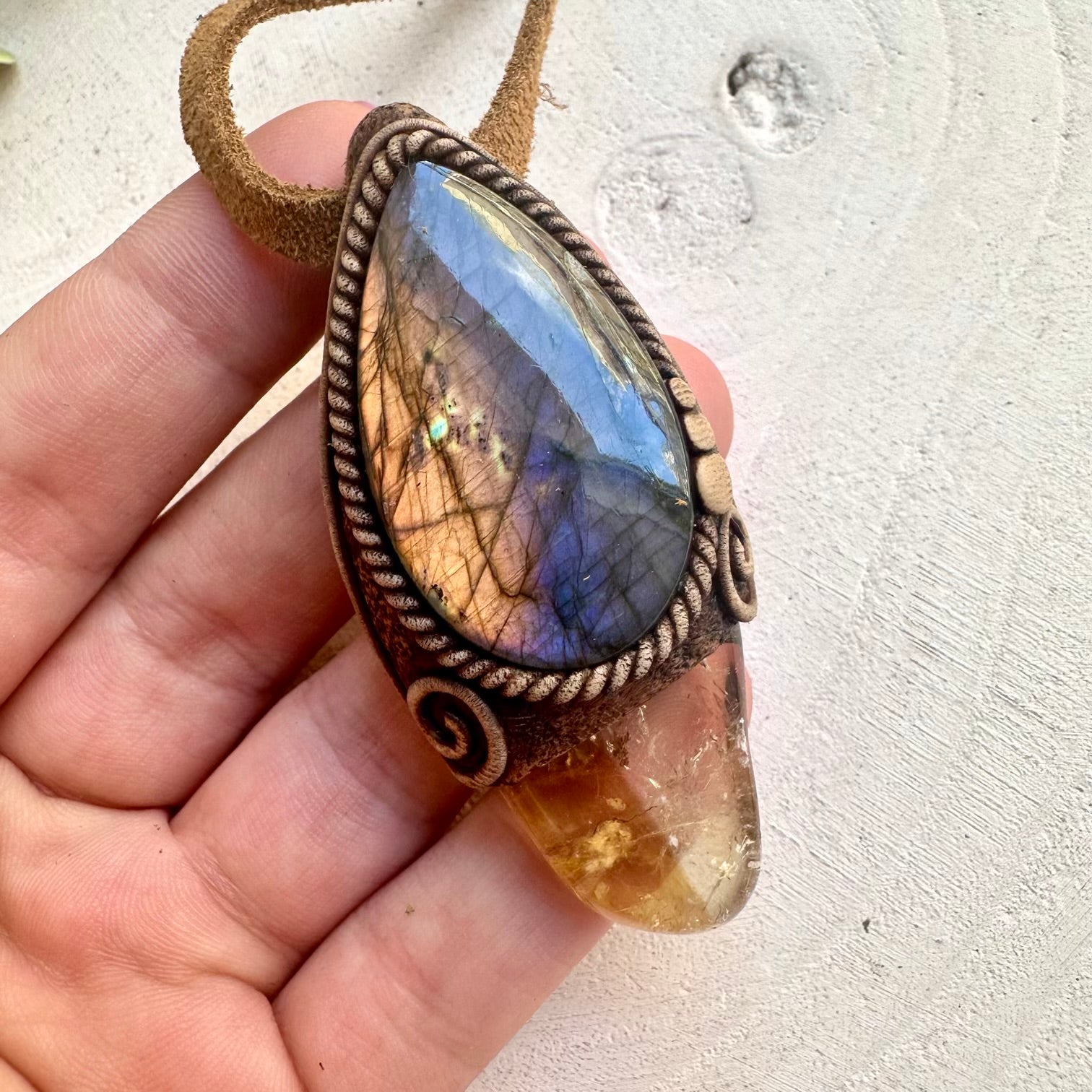 Metaphysical jewelry for confidence and intuition