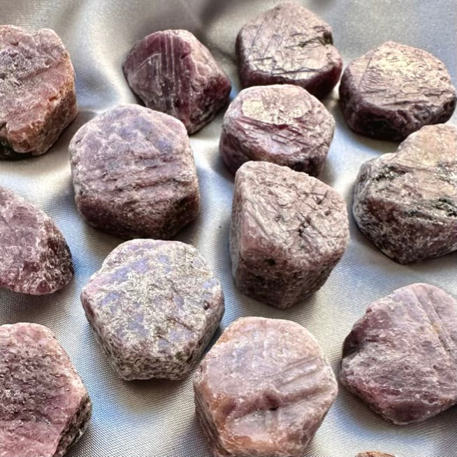 Raw Ruby Stone, Natural Ruby Crystal, Healing Crystals - FairyGardenGlow