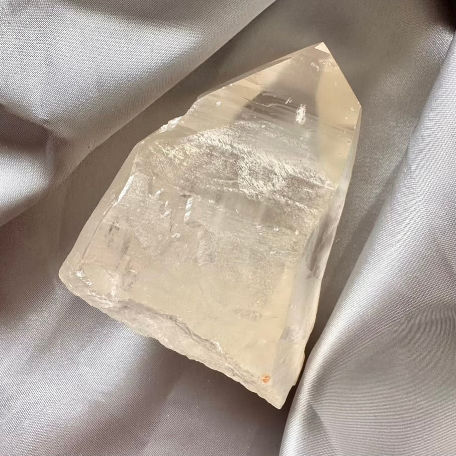 Lemurian Seed Quartz Natural Point / Tower - FairyGardenGlow
