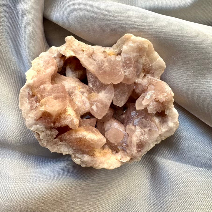 Pink Amethyst Geode - Unique, Pink Amethyst Raw Crystal (01) - FairyGardenGlow