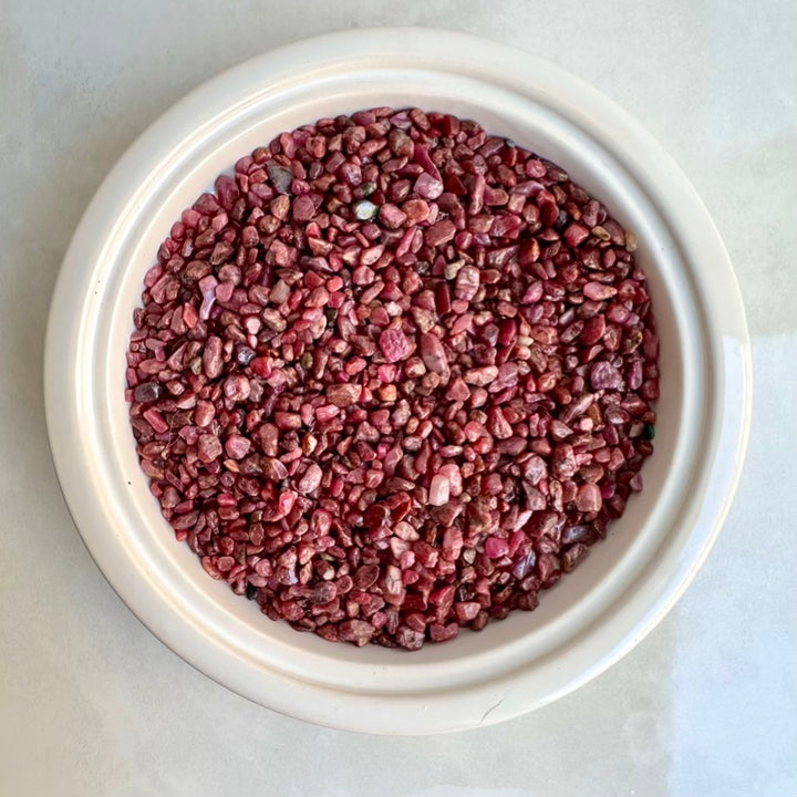 Deep red Ruby crystal chips for jewelry making