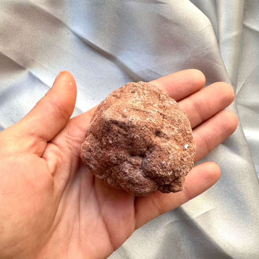 Pink Amethyst Geode Crystal - Unique / Raw Amethyst Stone (03) - FairyGardenGlow