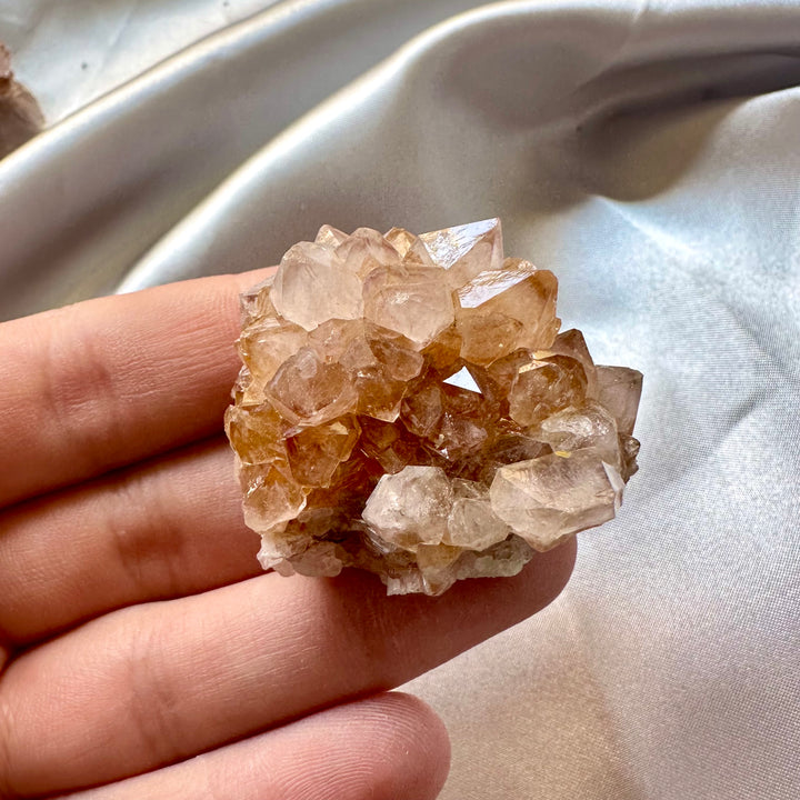 Spirit Quartz Cluster - Spirit Quartz Specimen - FairyGardenGlow