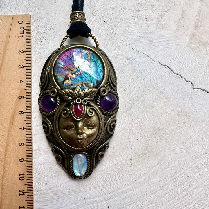Fantasy goddess crystal mystical crystal jewelry