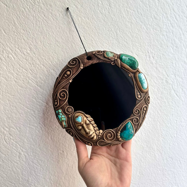 Unique goddess crystal decor for boho home styling