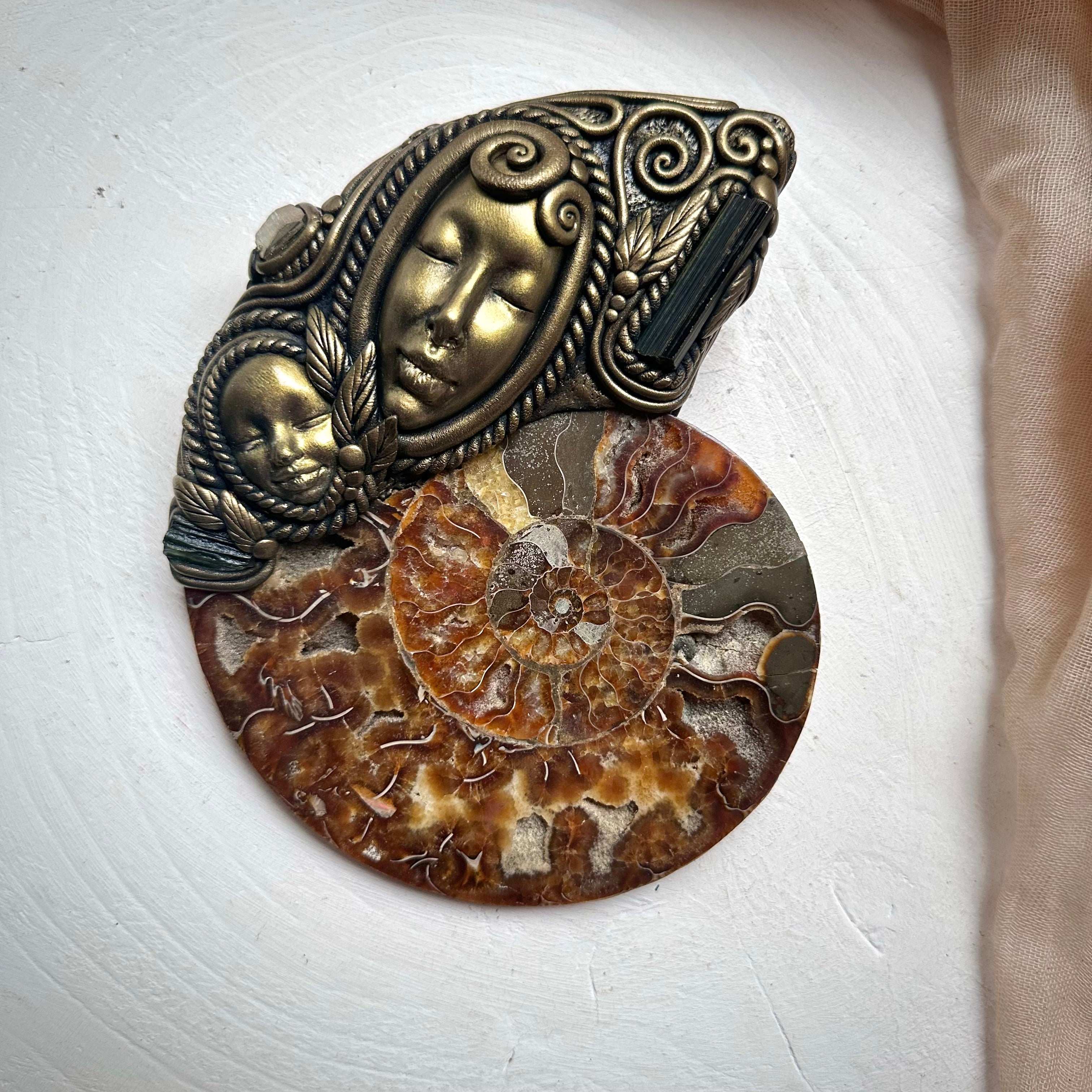 Goddess Meditation enhancement tool / Goddess Statue - FairyGardenGlow