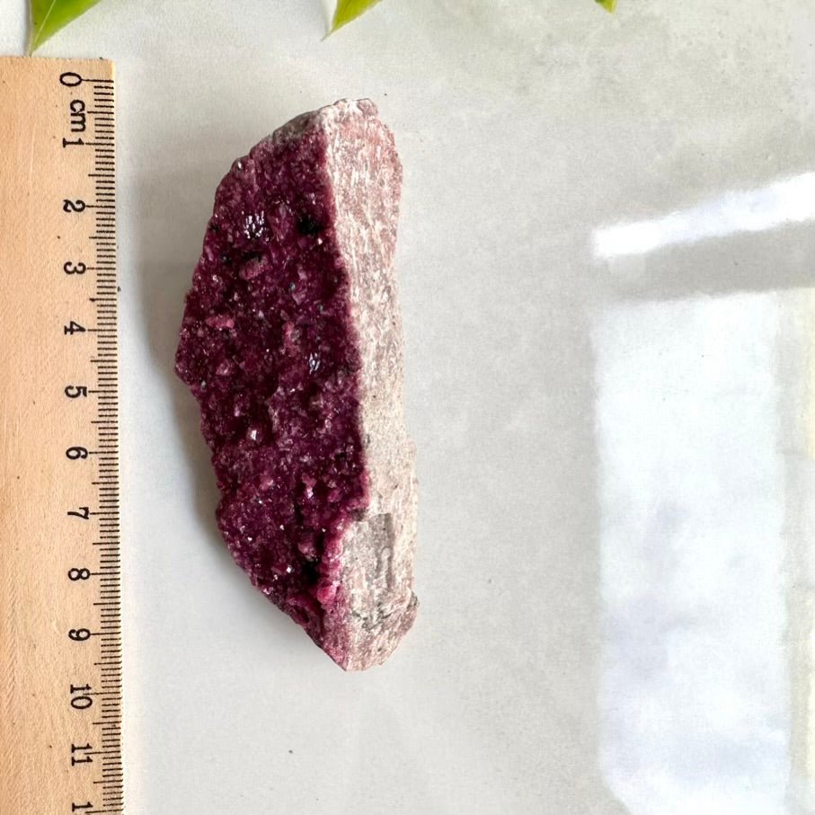 Cobalto Calcite Mineral Specimen – Natural Pink Calcite Rough Crystal Cluster for Love & Emotional Healing FairyGardenGlow