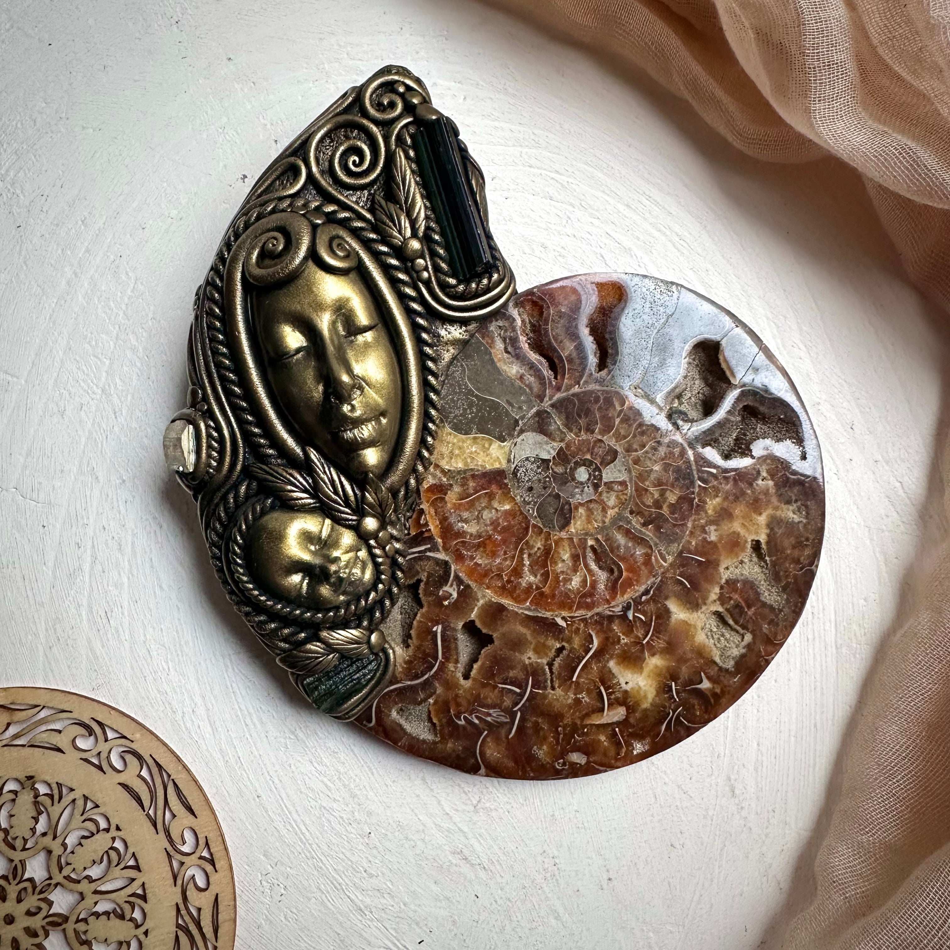 Goddess Meditation enhancement tool / Goddess Statue - FairyGardenGlow