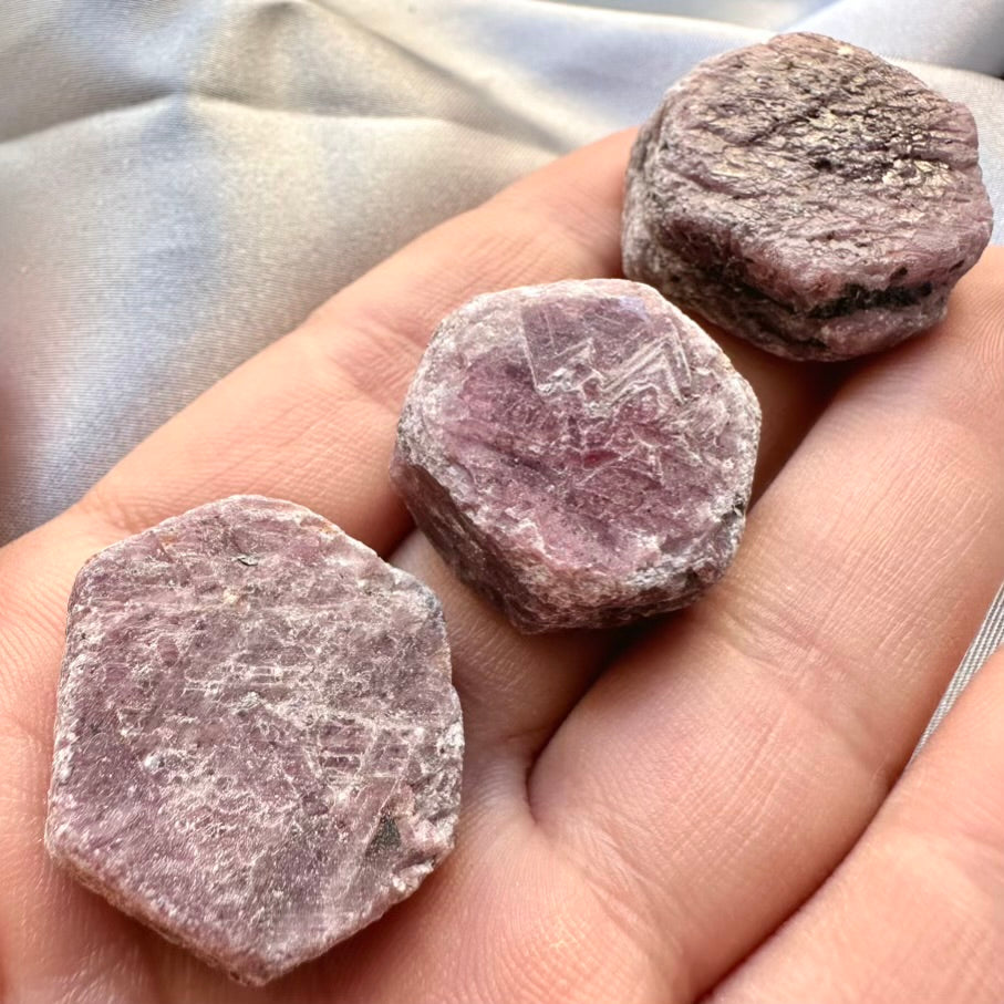 Raw Ruby Stone, Natural Ruby Crystal, Healing Crystals - FairyGardenGlow