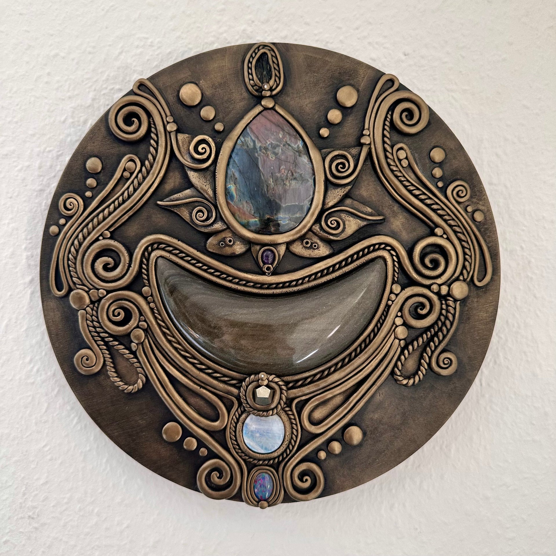 Lotus Flower Handmade Wall Art
