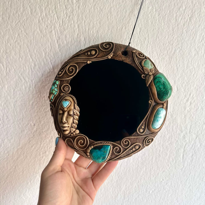 Crystal wall hanging designed for balance and emotional clarity