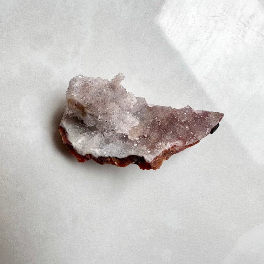 Agate Druzy Cluster – Natural Sparkling Crystal Specimen