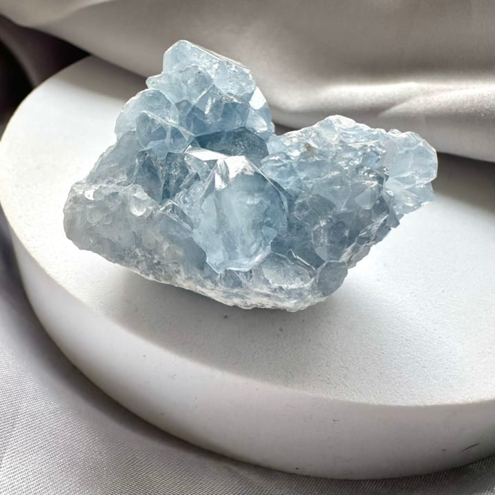 Celestite Cluster - Unique (03) - FairyGardenGlow