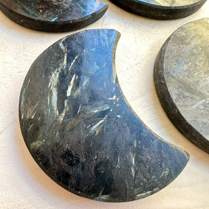 Astrophyllite moon crystal used for meditation and spiritual practice