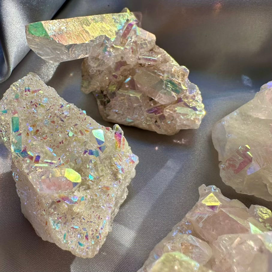 Angel Aura Quartz Cluster - M