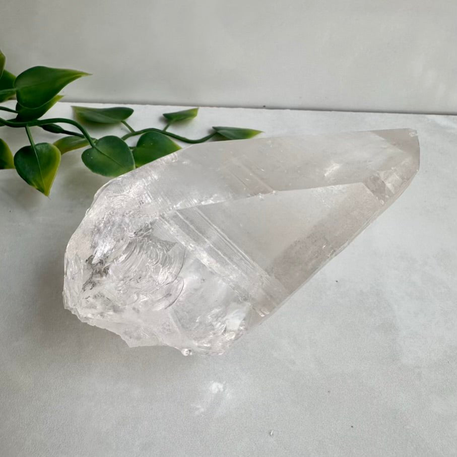 Large Lemurian Seed Quartz Point – Natural Lemurian Crystal for Spiritual Connection, Clarity & Higher Consciousness FairyGardenGlow