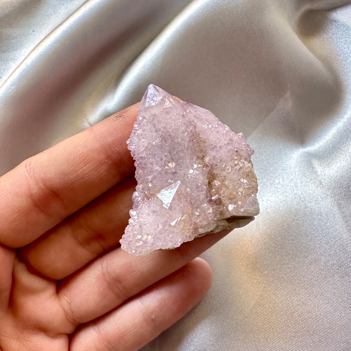 Spirit Quartz Cluster - Spirit Quartz Specimen - FairyGardenGlow