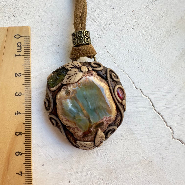 Handmade crystal jewelry for strength and spiritual growth