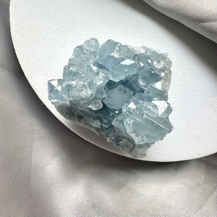 Celestite Cluster - Unique (03) - FairyGardenGlow