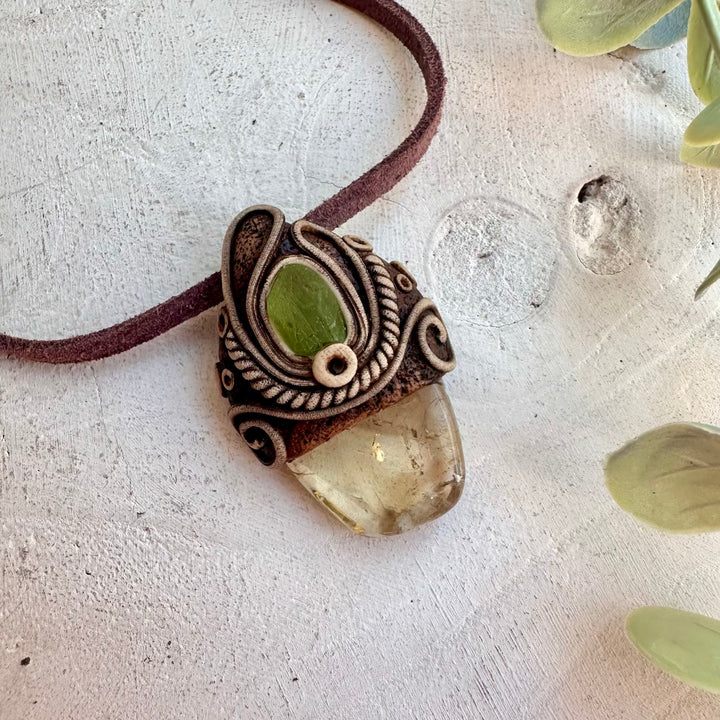 Crystal healing jewelry for abundance and positivity