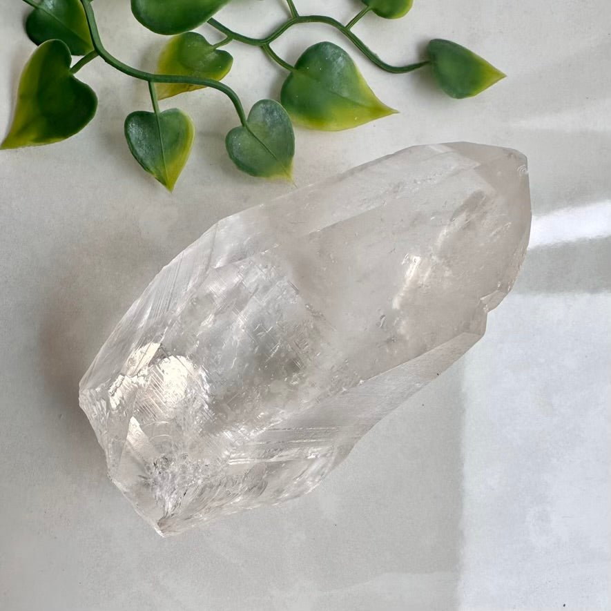 Large Lemurian Seed Quartz Point – Natural Lemurian Crystal for Spiritual Connection, Clarity & Higher Consciousness FairyGardenGlow