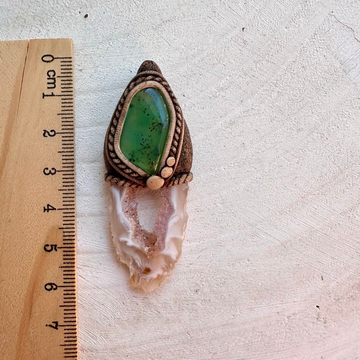 Spiritual necklace for emotional balance and stability