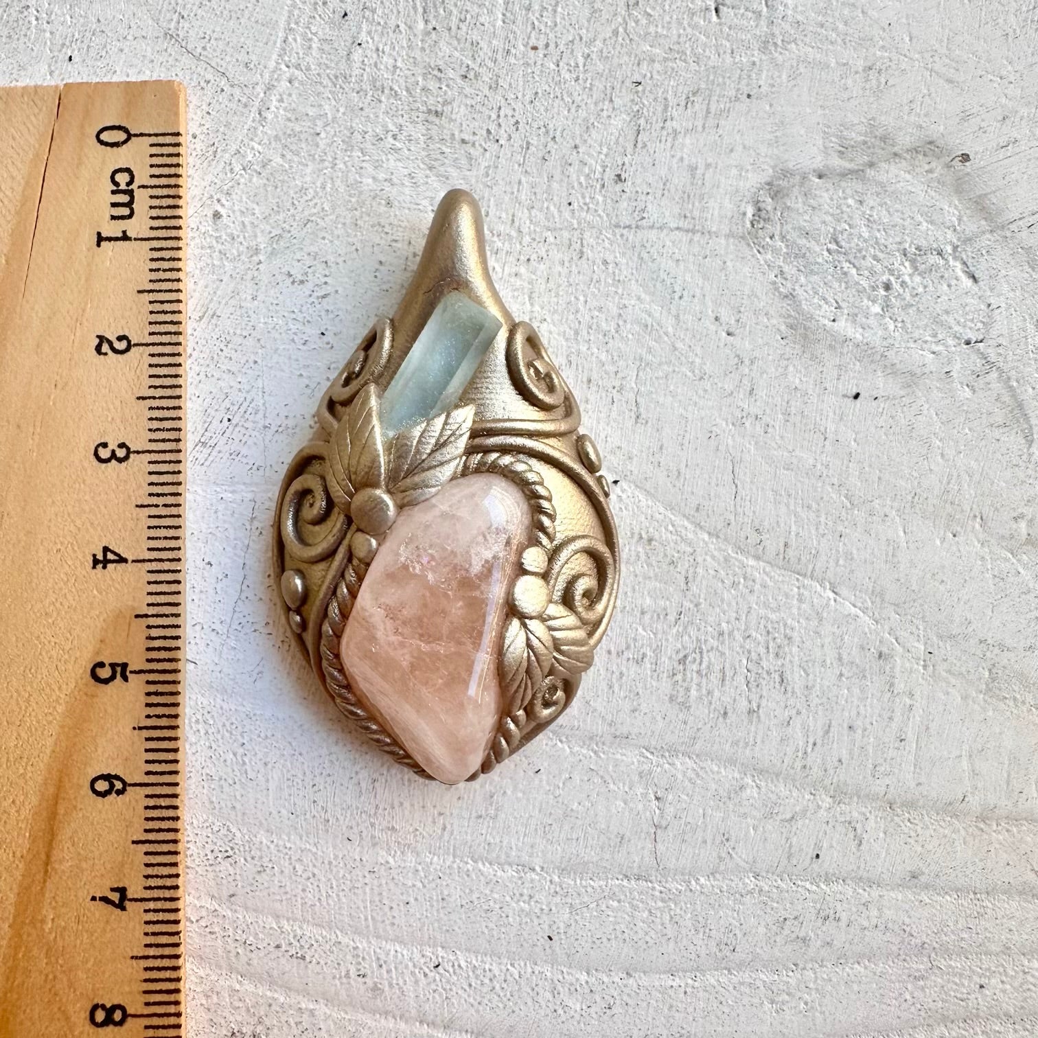 Divine feminine crystal necklace boho healing talisman jewelry