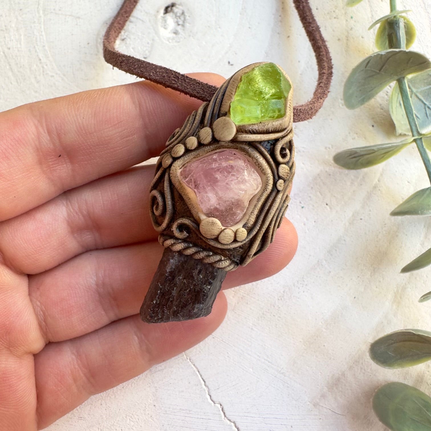 Spiritual necklace designed for love and life direction