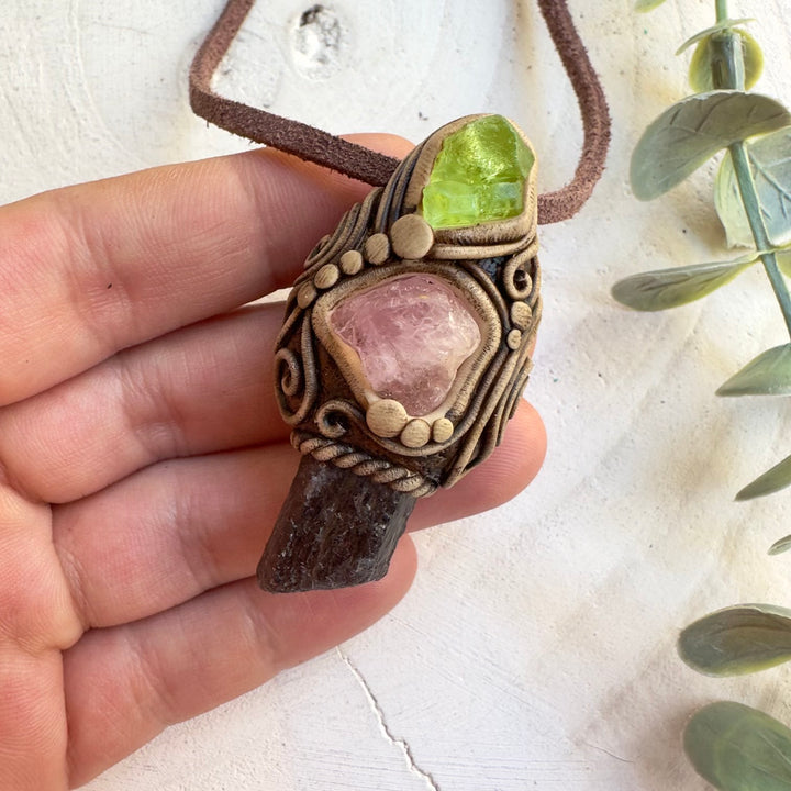 Spiritual necklace designed for love and life direction